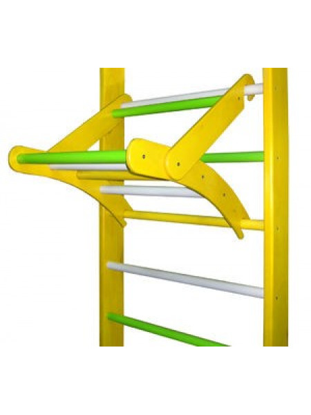 Дитячий навісний турнік-рукоход кольоровий